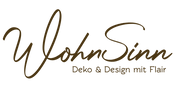 Das Logo WohnSinn - der Onlineshop für handgefertigte Dekoration