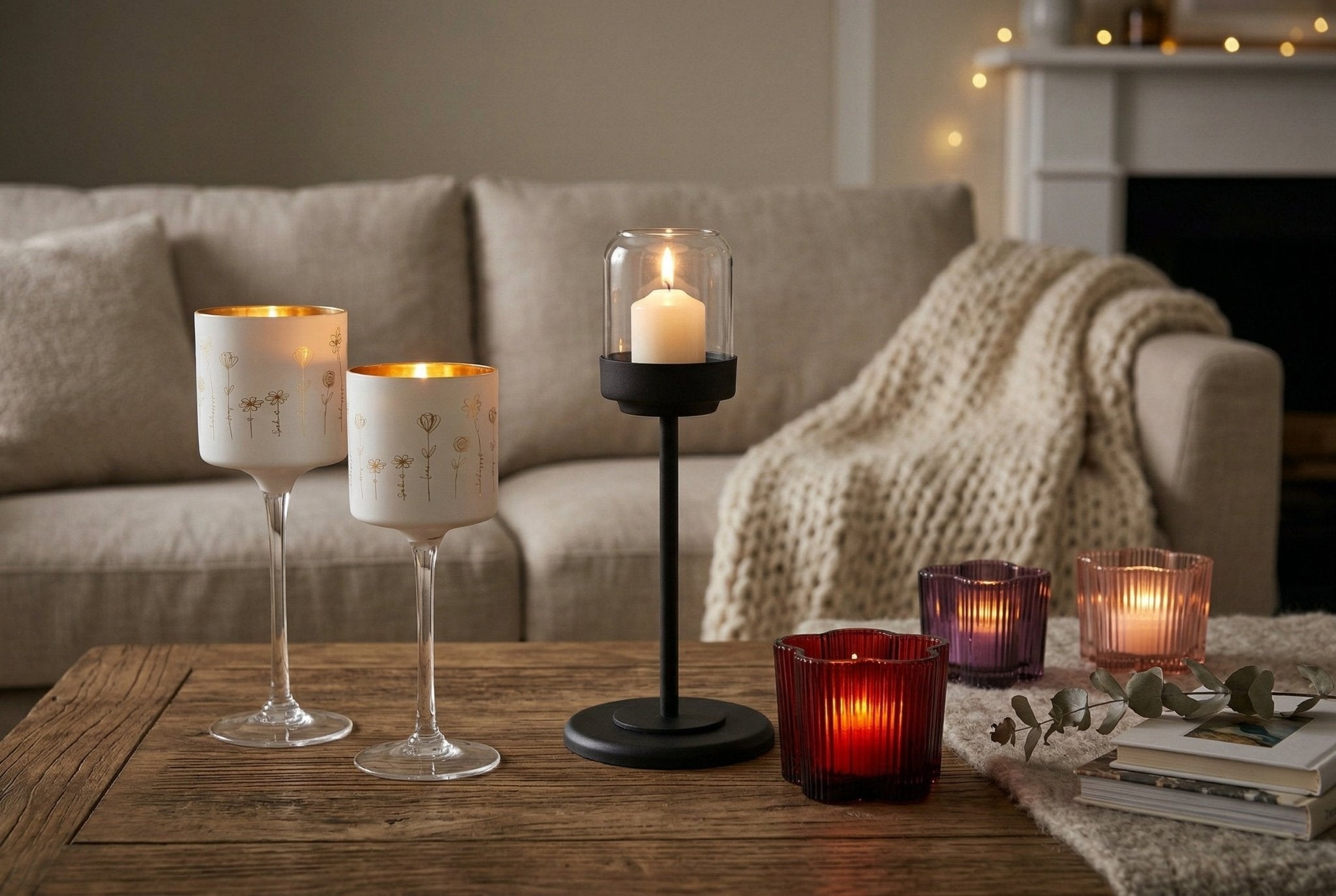 Windlichter & Teelichthalter — Stimmungsvolle Deko aus Glas und Keramik