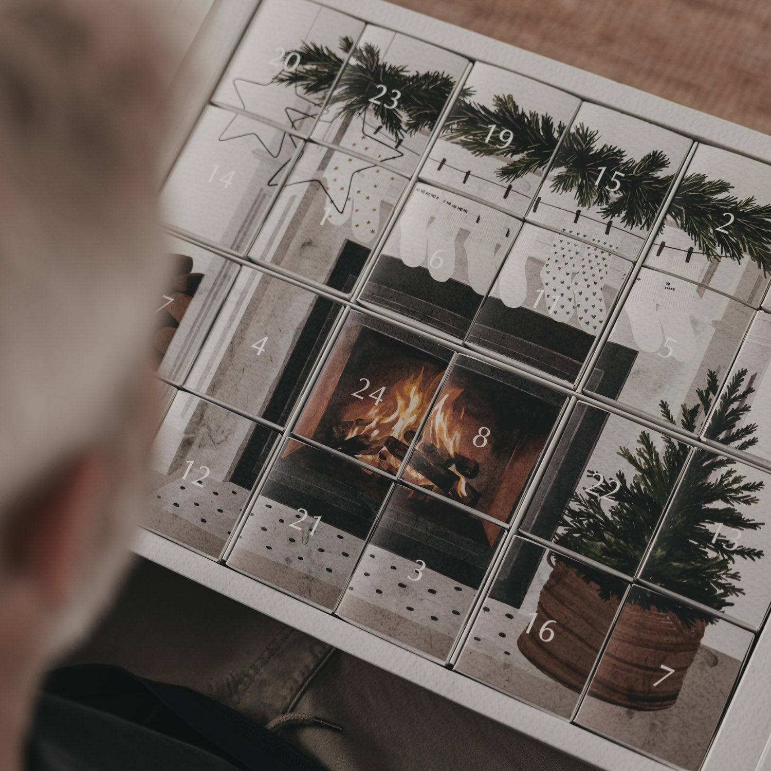 Adventskalender Socken - WohnSinn