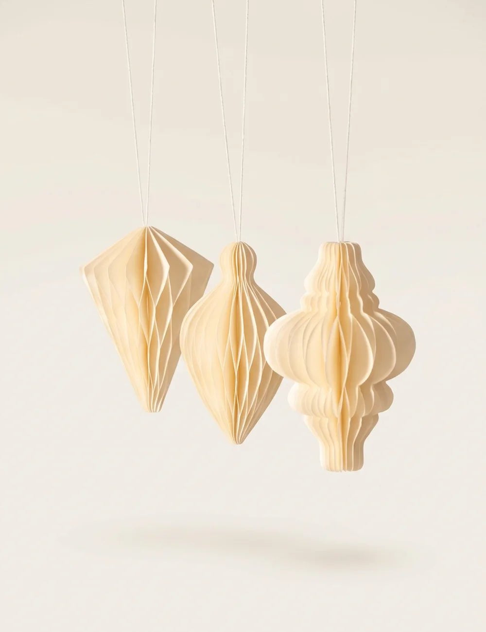 Anhänger Lumio, 3-tlg. – Produktansicht frontal