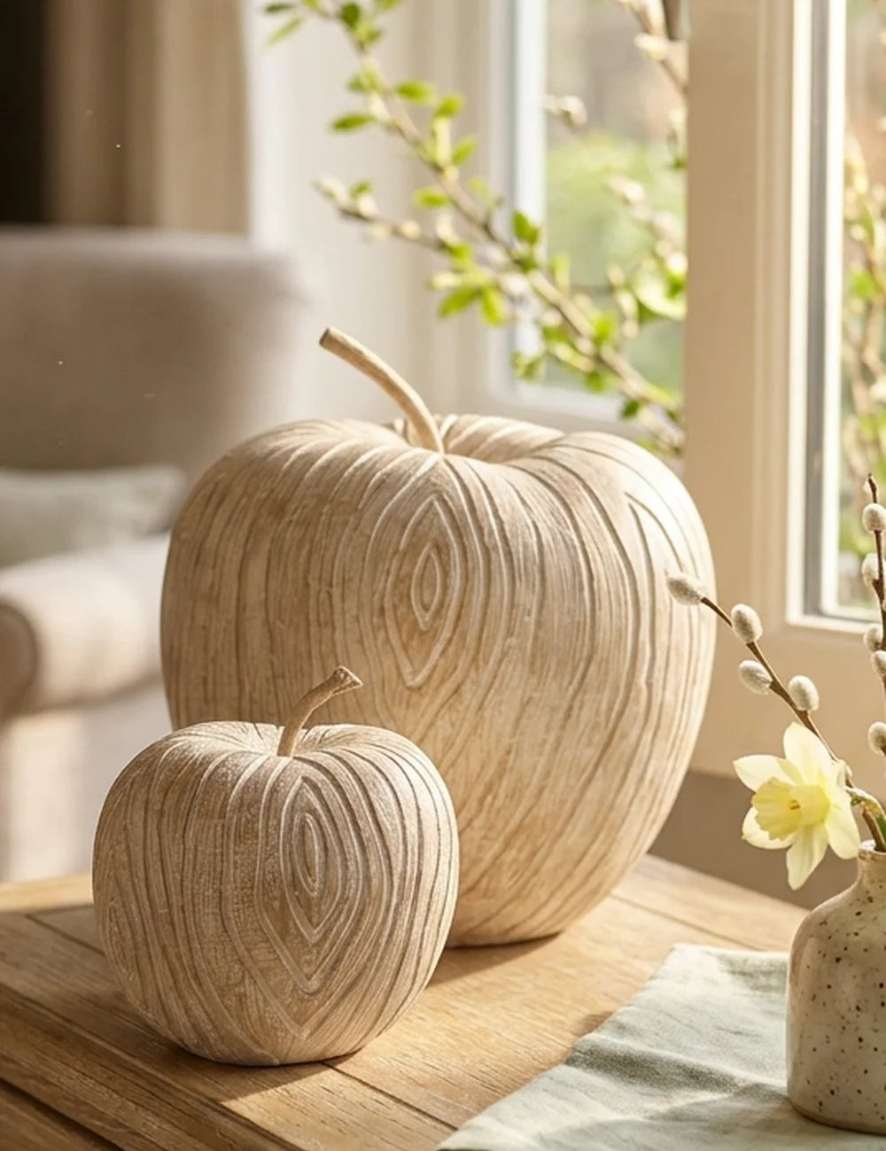 Apfel Karimo – Ansicht von der Seite