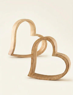 Aufsteller Flachau Herz – Produktansicht frontal