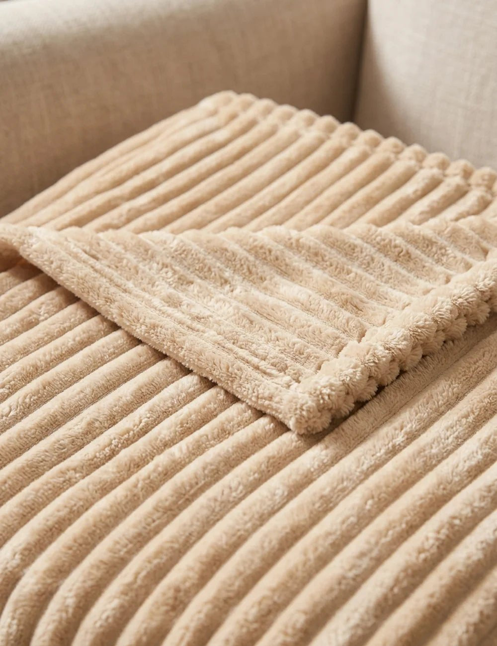 Decke Hygge – Nahaufnahme Materialdetail