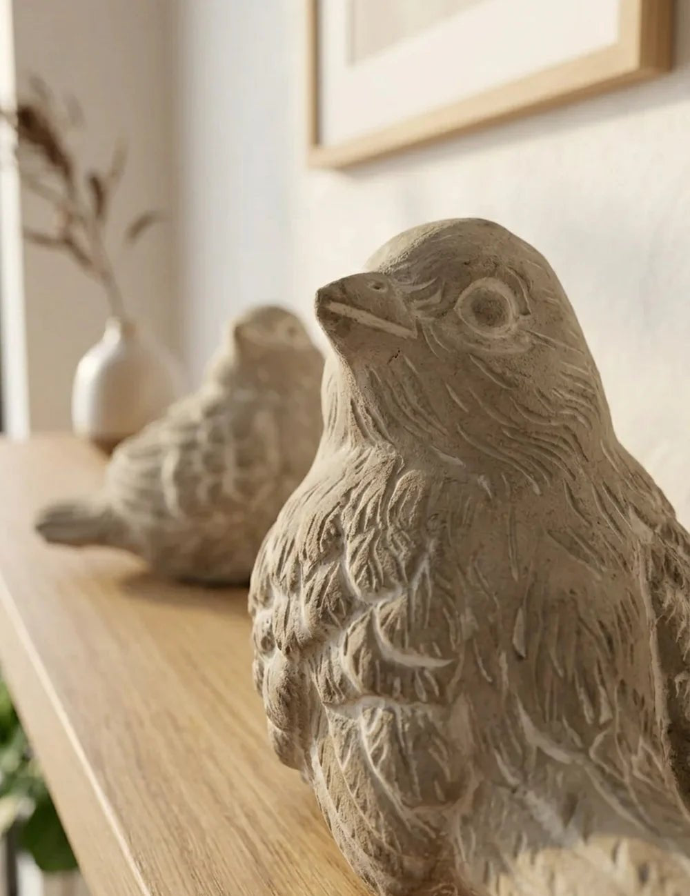 Figur Alaine Vogel – Nahaufnahme Materialdetail