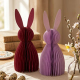 Figur Bonnie Hellrosa/Rot – dekoriert im Wohnambiente