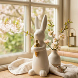 Figur Hopsi Hase – dekoriert im Wohnambiente