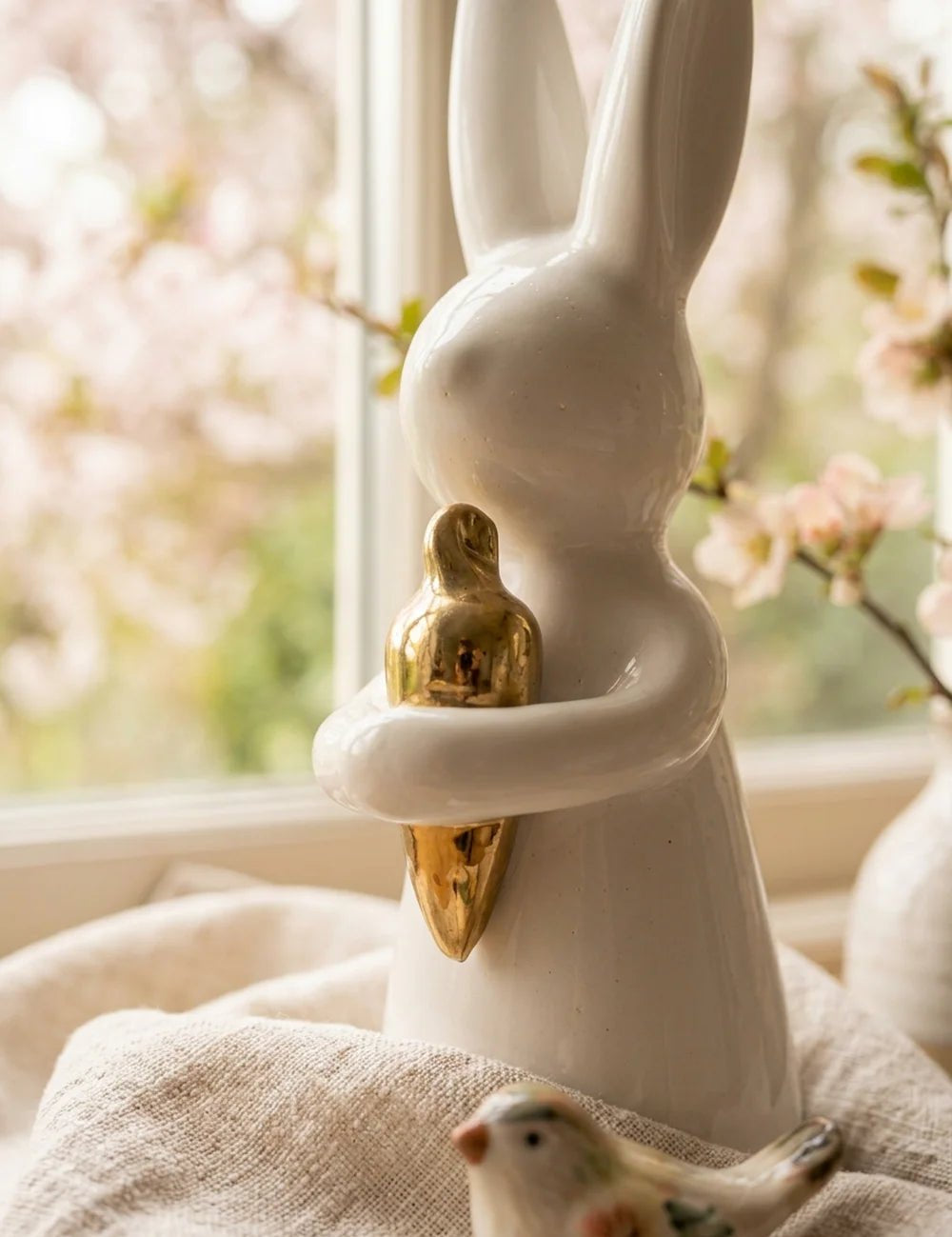 Figur Hopsi Hase – Nahaufnahme Materialdetail