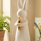 Figur Hopsi Hase – Ansicht von der Seite