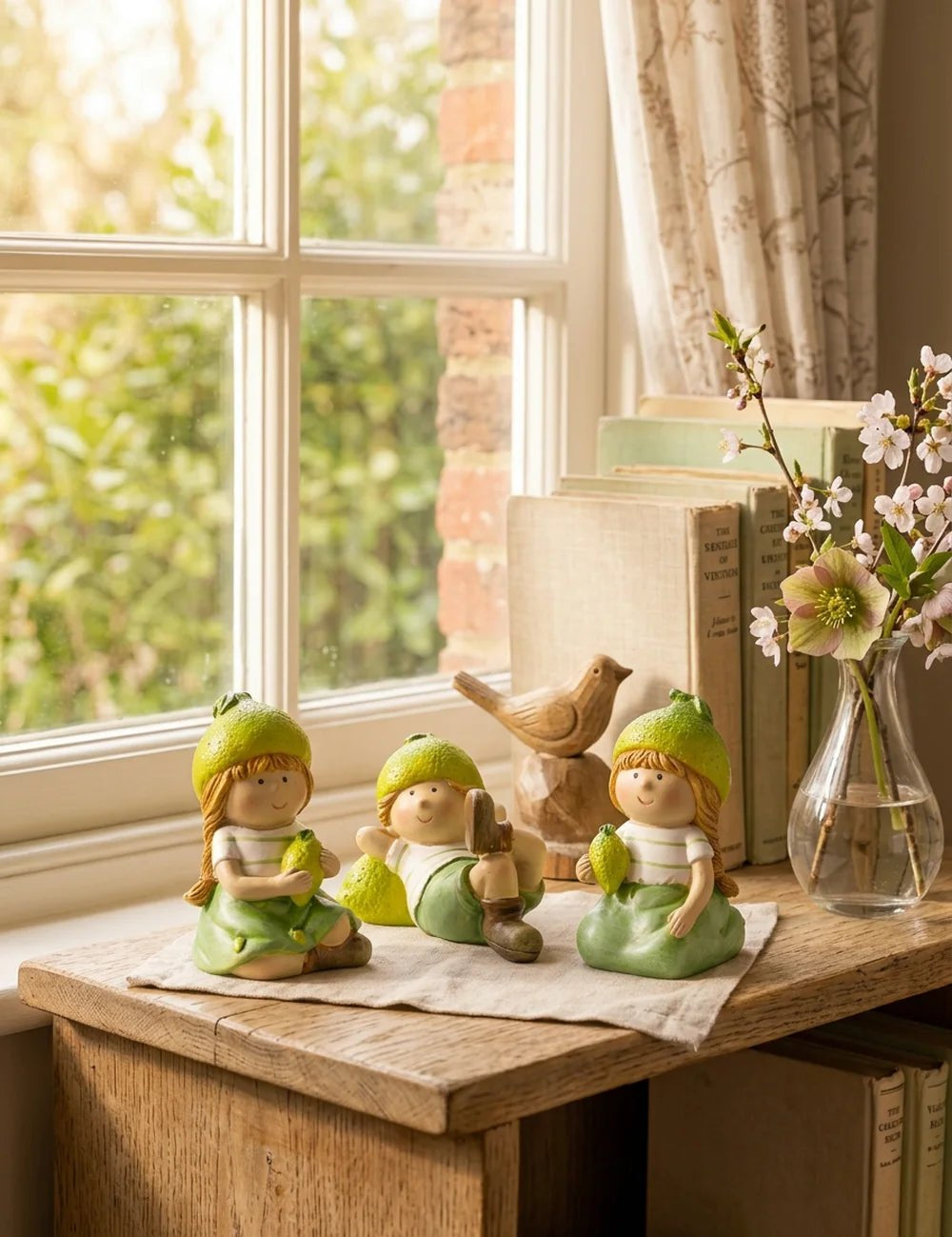 Figur Lime Kinder – dekoriert im Wohnambiente