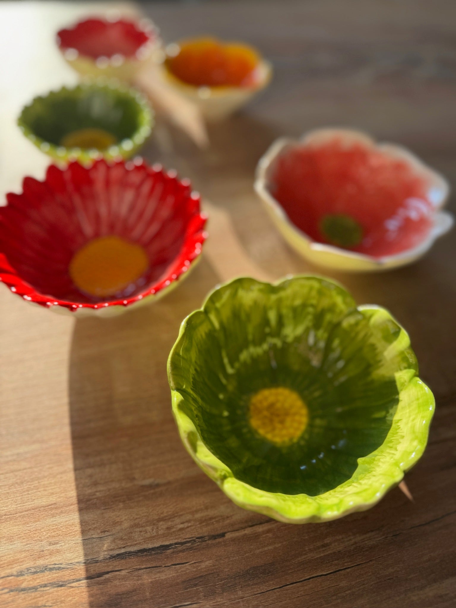 Flower Schale rot groß - WohnSinn