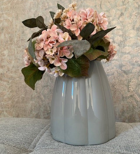 Glasvase geriffelt - WohnSinn