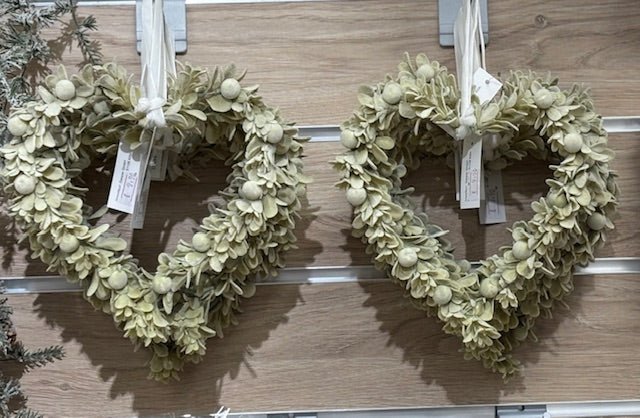 Herzanhänger Mistelblatt - WohnSinn