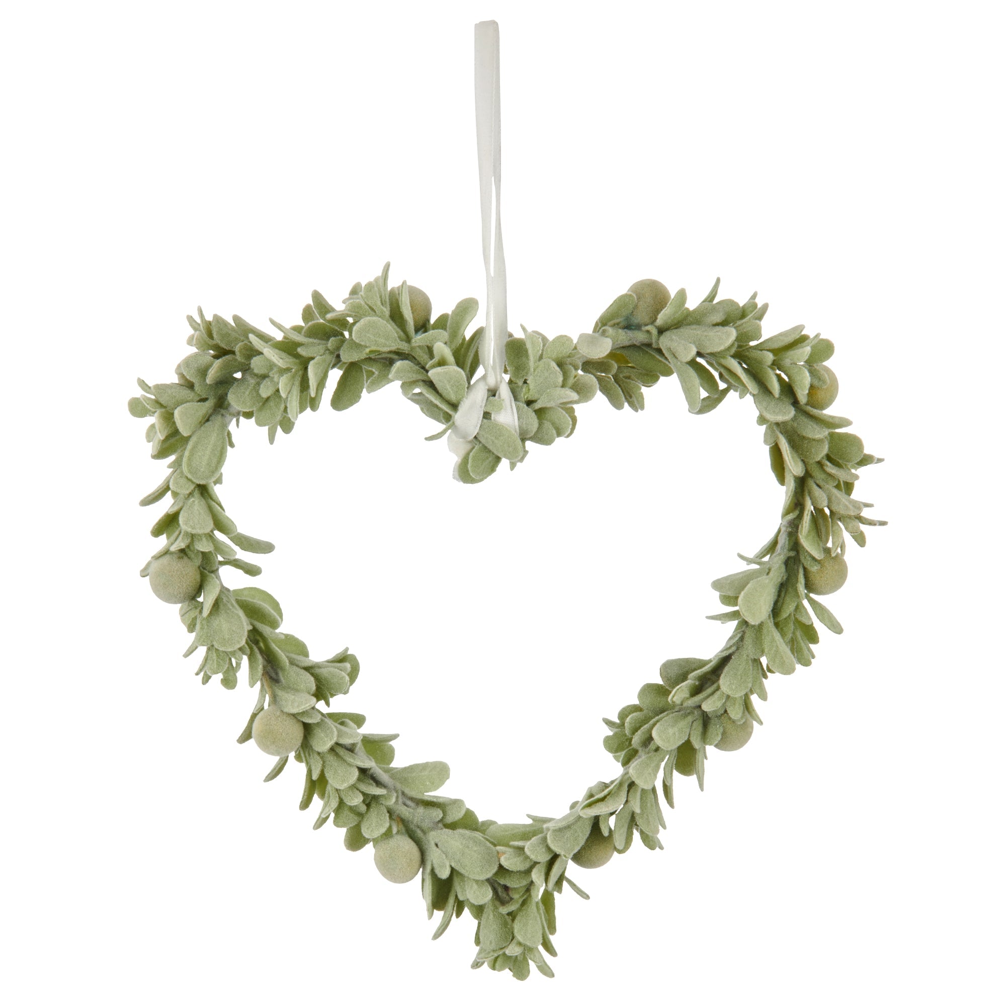 Herzanhänger Mistelblatt - WohnSinn