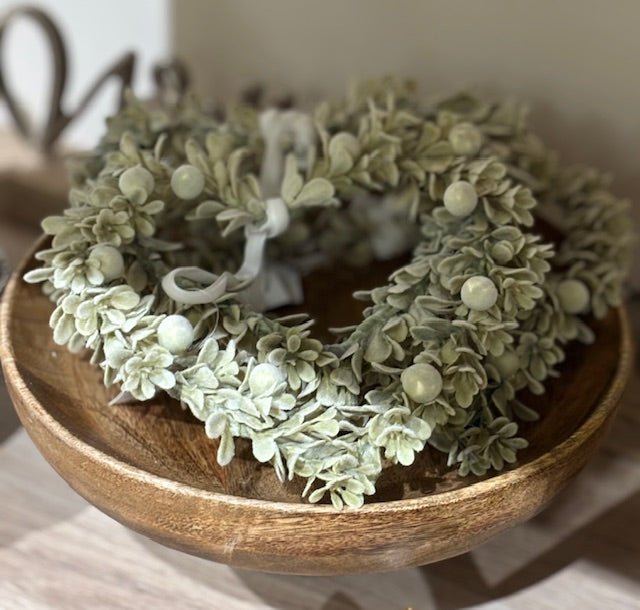 Herzanhänger Mistelblatt - WohnSinn