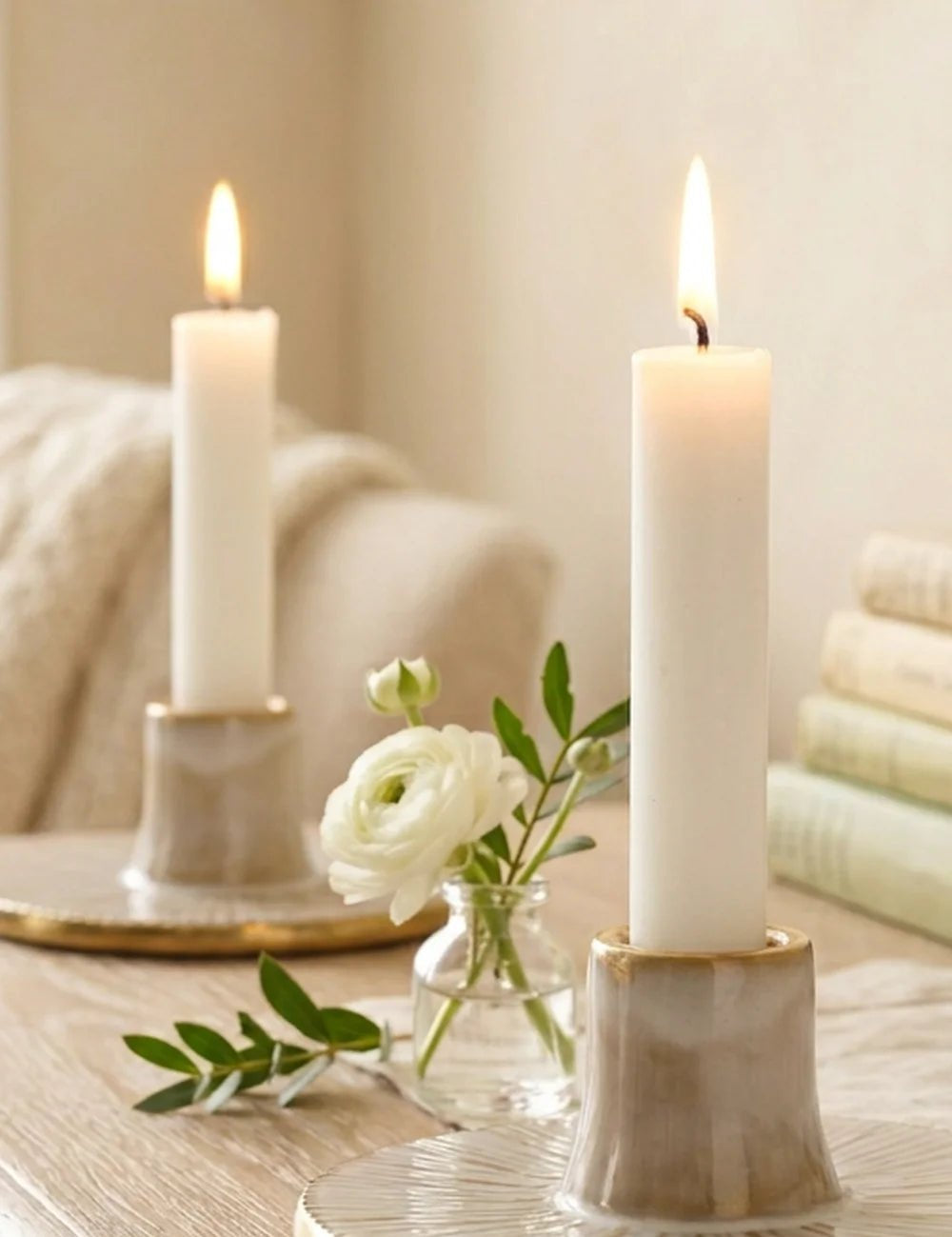 Kerzenleuchter Candleloni – Ansicht von der Seite