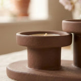 Kerzenleuchter Choco – Nahaufnahme Materialdetail