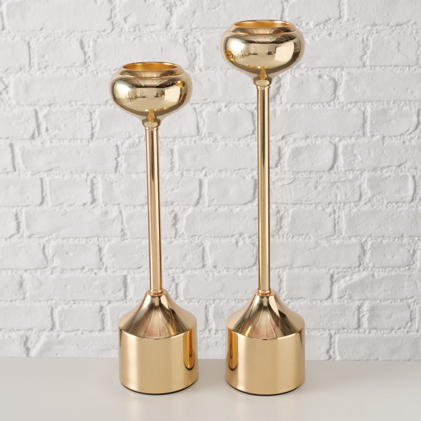 Kerzenleuchter Donus, gold - WohnSinn