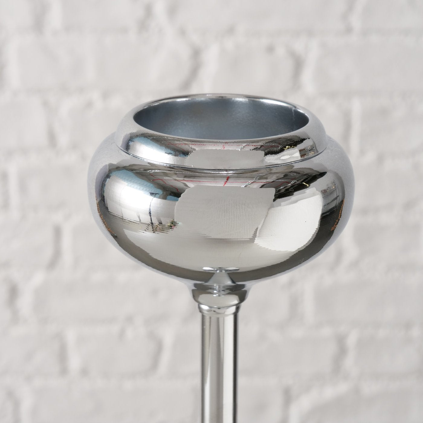 Kerzenleuchter Donus, silber - WohnSinn