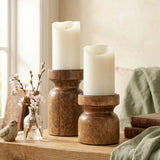 Kerzenleuchter Kiran – in Gruppenarrangement dekoriert