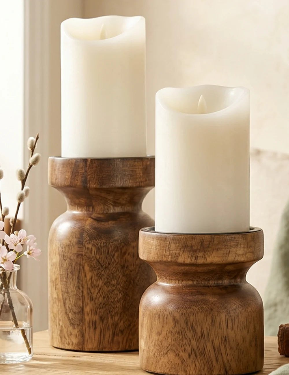 Kerzenleuchter Kiran – Ansicht von der Seite