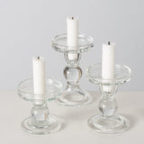 Kerzenleuchter Matar, Klarglas - WohnSinn