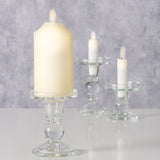 Kerzenleuchter Matar, Klarglas - WohnSinn