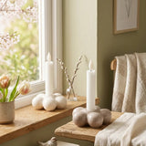 Kerzenleuchter Pilar – in Gruppenarrangement dekoriert