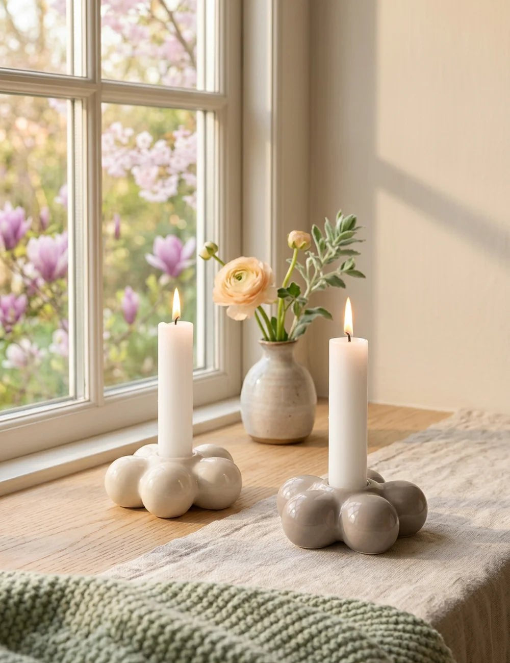 Kerzenleuchter Pilar – Produktansicht frontal