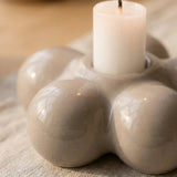 Kerzenleuchter Pilar – dekoriert im Wohnambiente