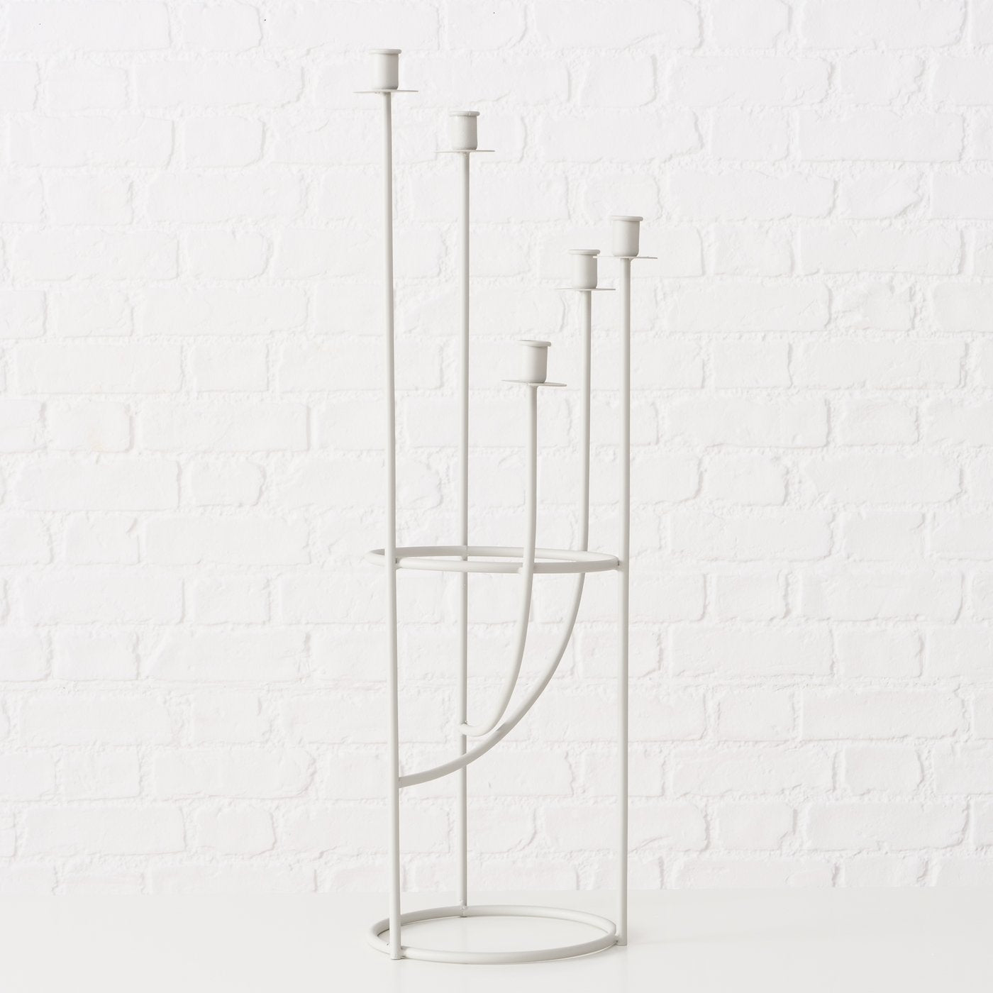 Kerzenleuchter Vento grau - WohnSinn