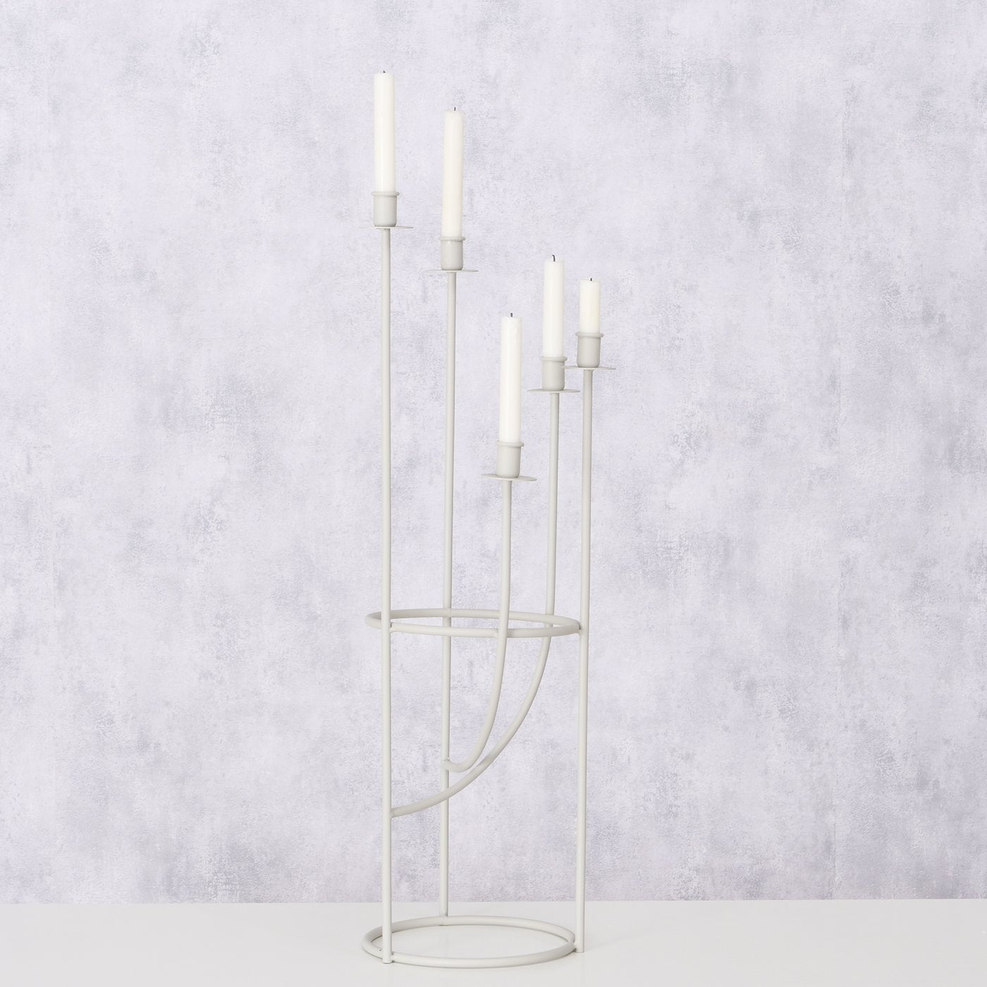 Kerzenleuchter Vento grau - WohnSinn