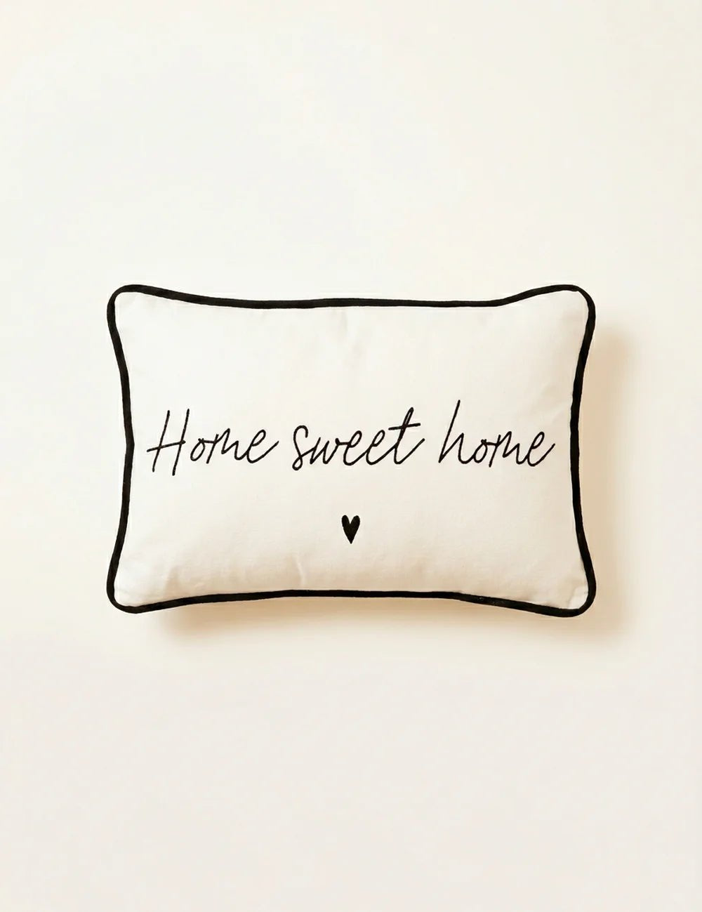 Kissen Home sweet home – Produktansicht frontal