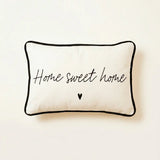 Kissen Home sweet home – Produktansicht frontal