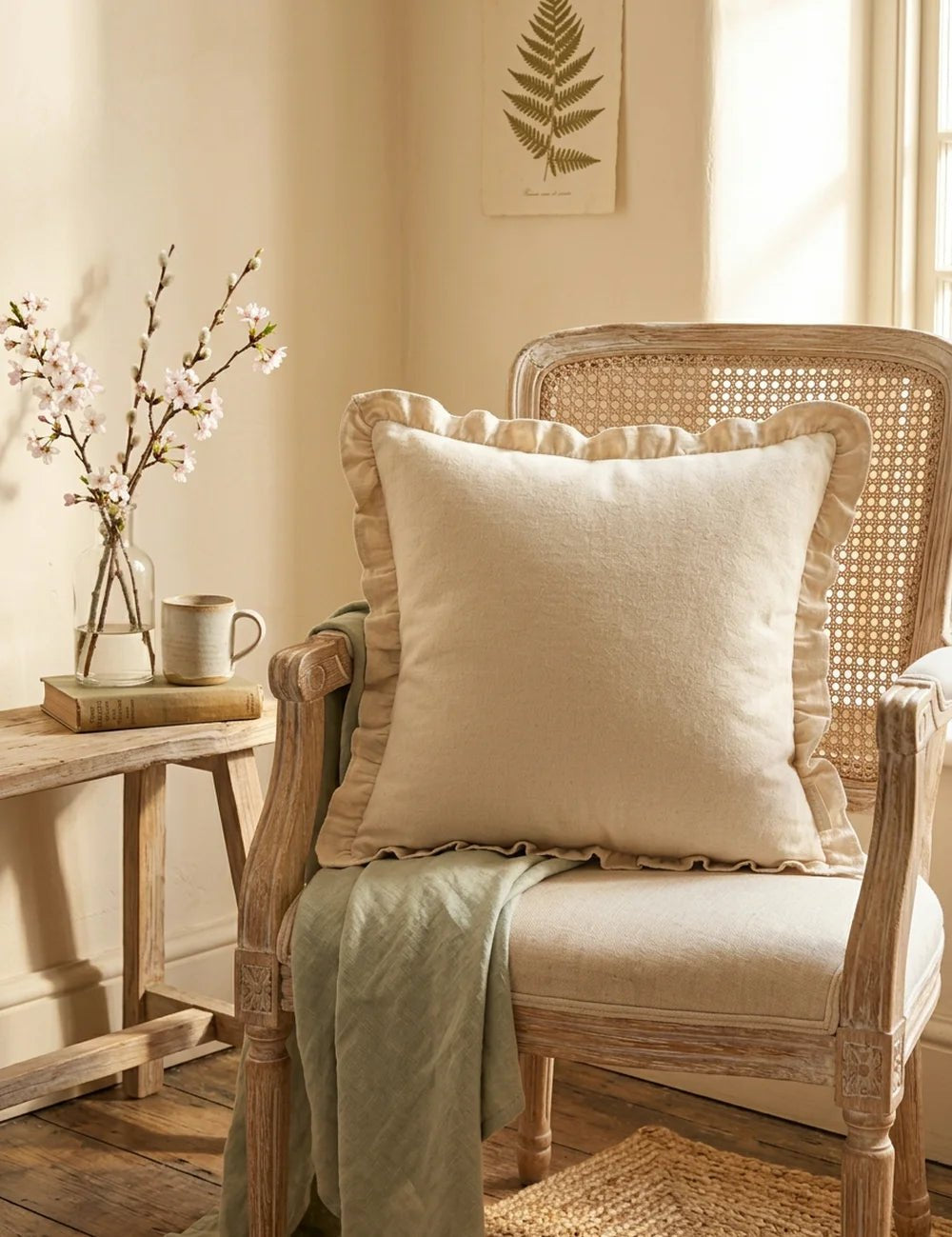 Kissen Padi – dekoriert im Wohnambiente