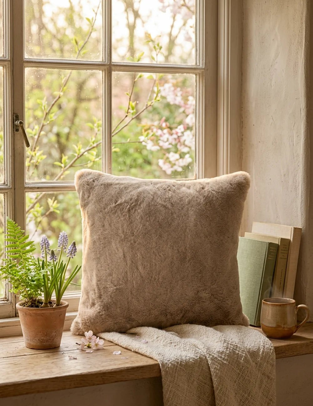Kissen Storan – dekoriert im Wohnambiente