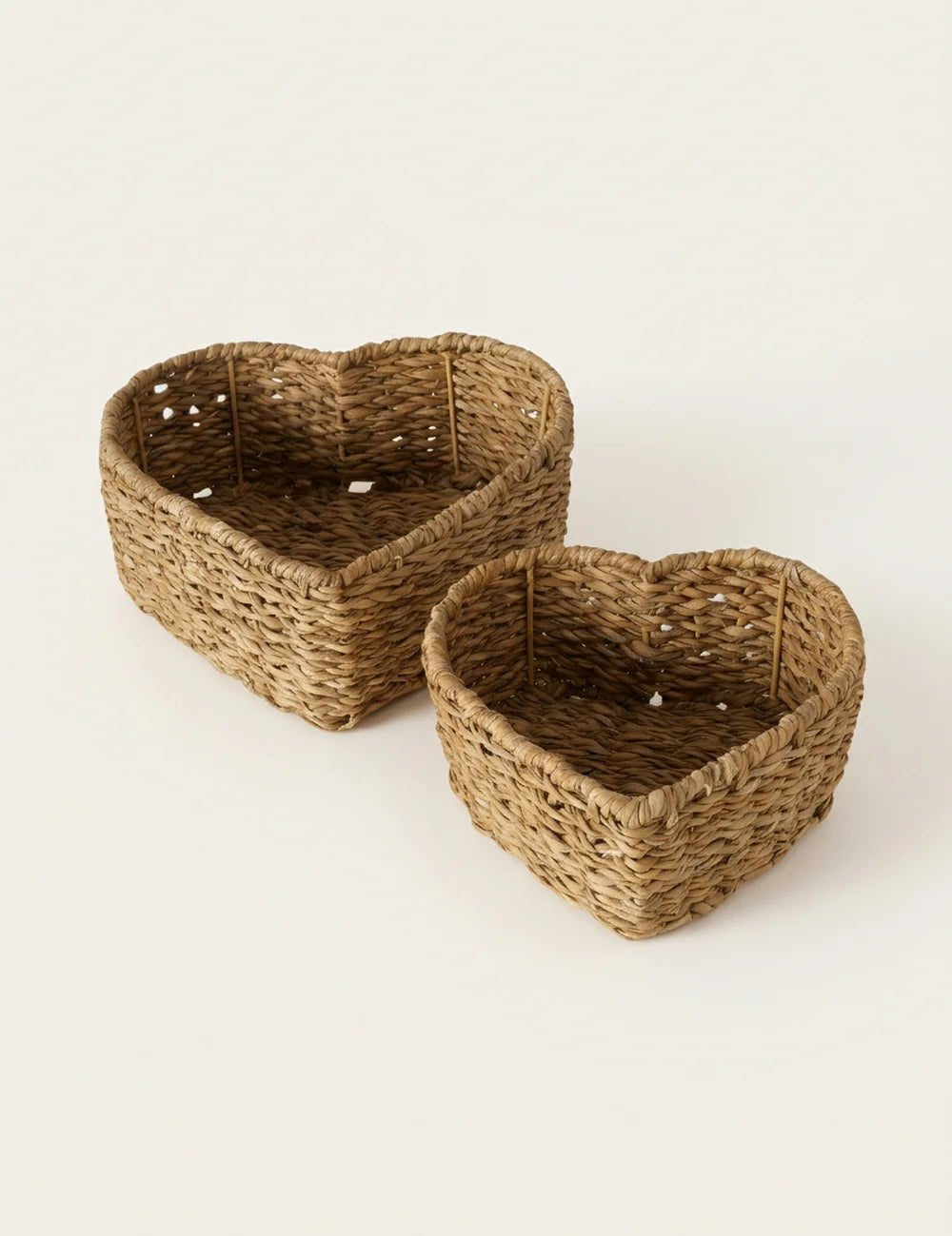 Korb Love Seegras – Produktansicht frontal