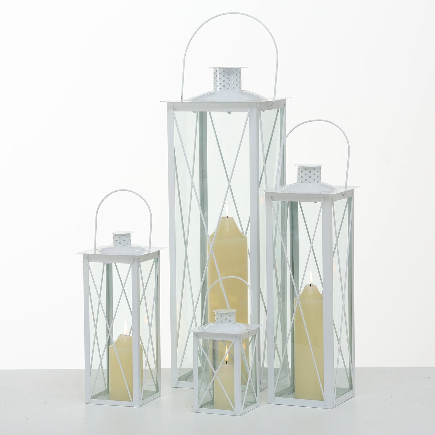 Laterne Farol weiß - WohnSinn