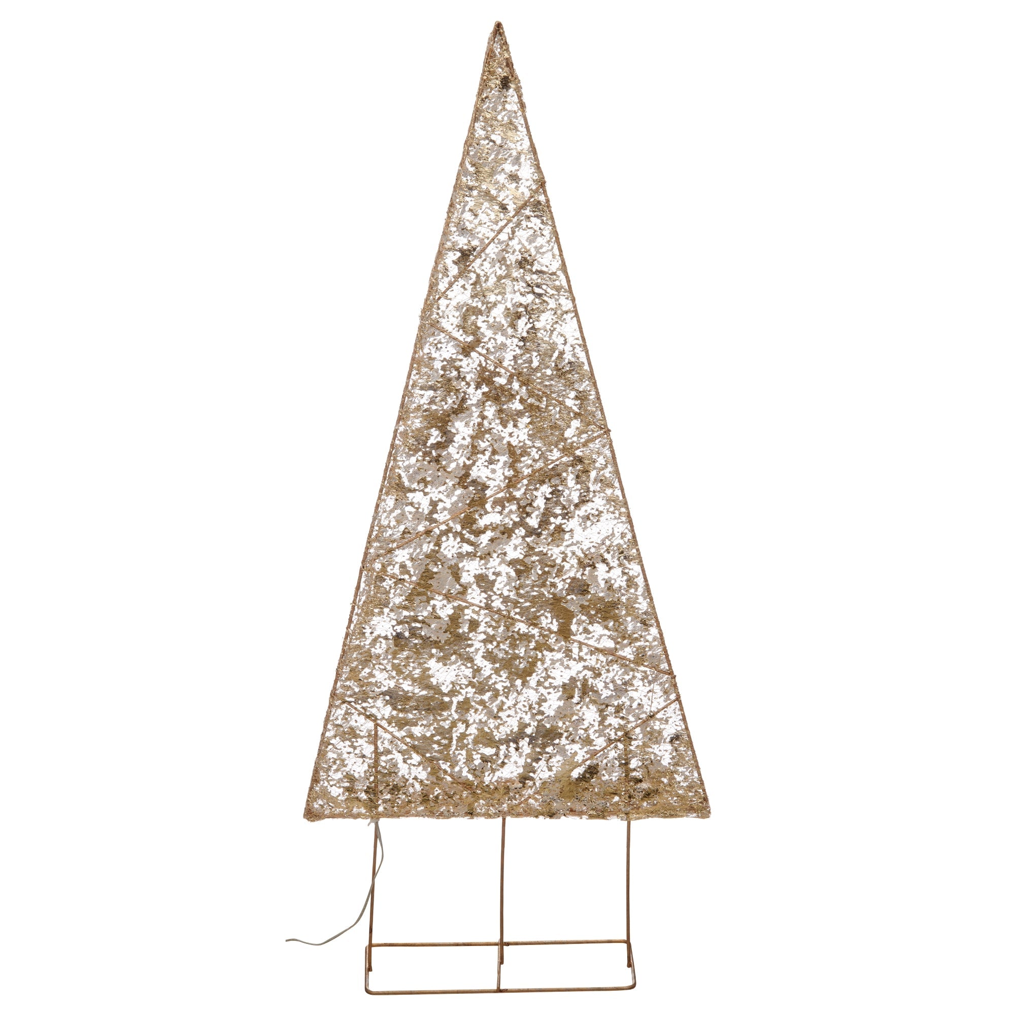 LED - Metallbaum gold - WohnSinn