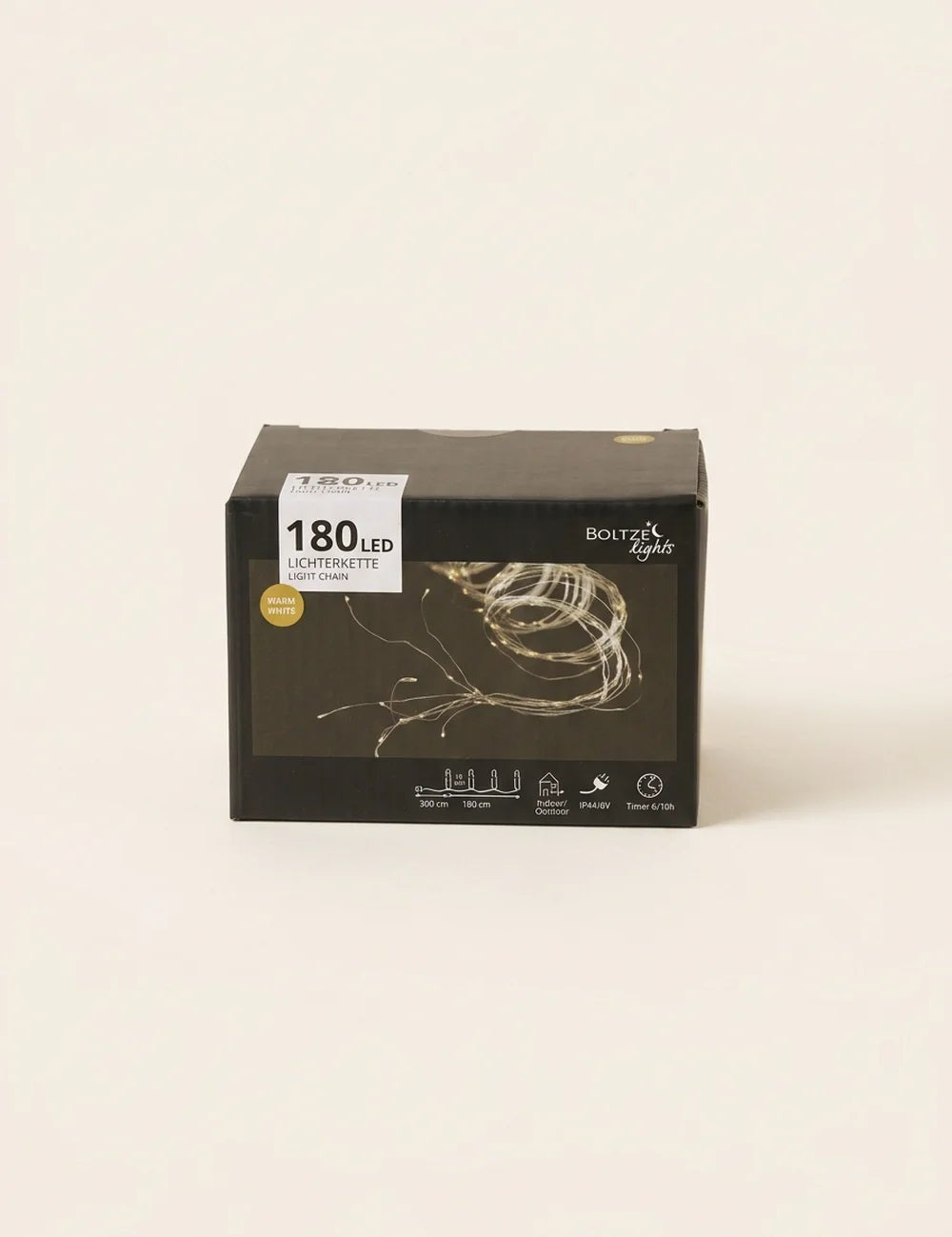 Lichterkette Cascade – Produktansicht frontal
