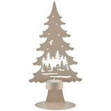 Metallbaum mit Teelicht - WohnSinn
