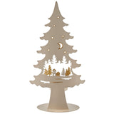 Metallbaum mit Teelicht - WohnSinn