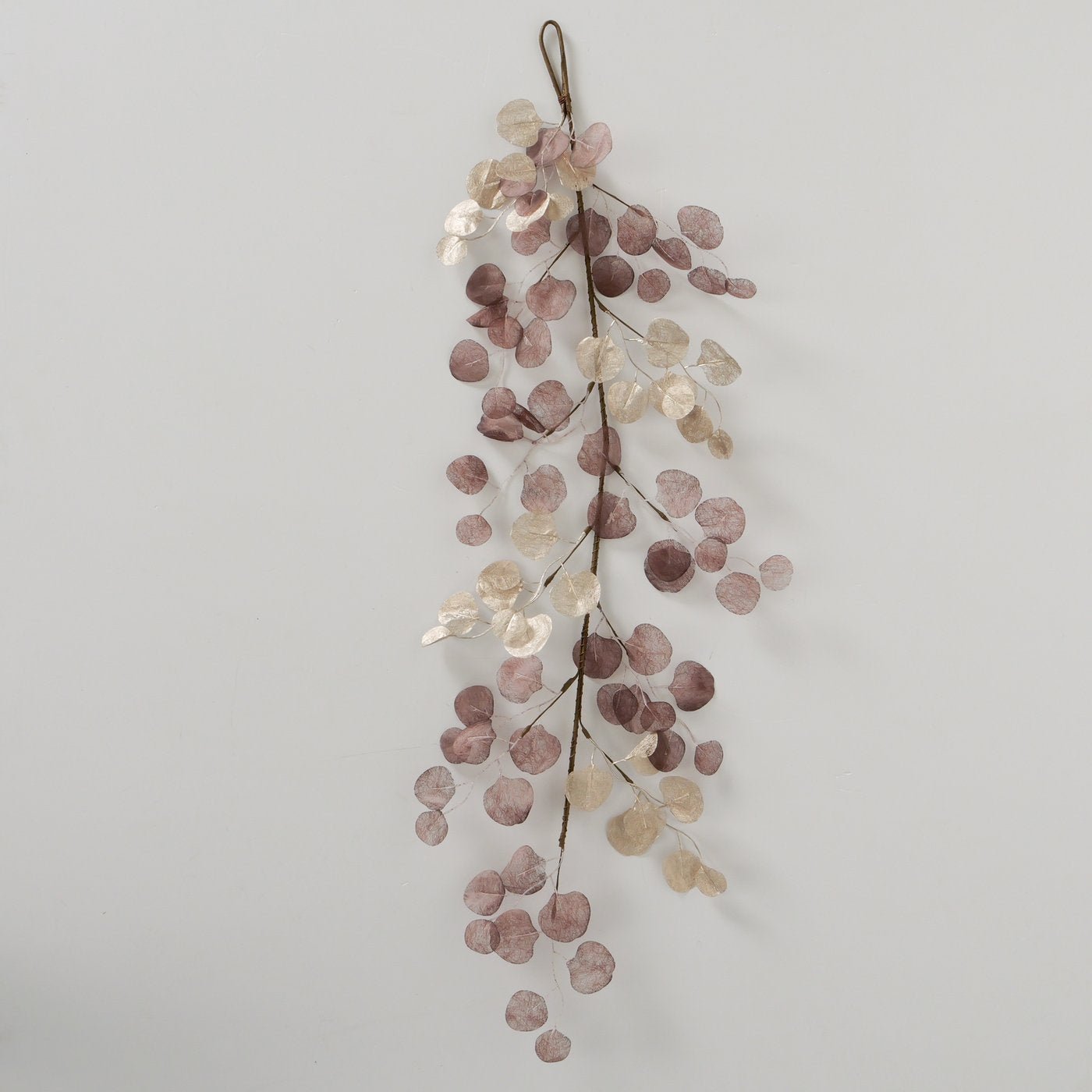 Pflanzengirlande Eukalyptus braun/gold - WohnSinn