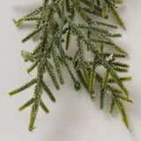 Pflanzengirlande grün mit Glitzer - WohnSinn