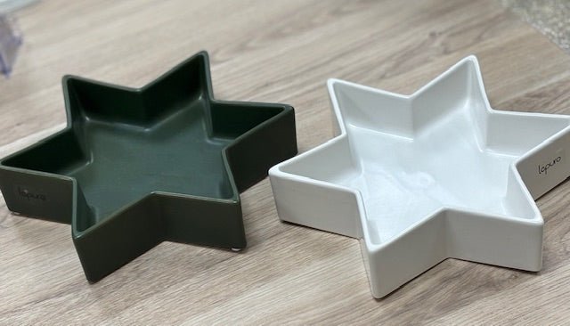 Porzellan - Schale Sternform groß - WohnSinn