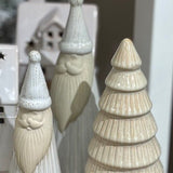 Porzellan - Weihnachtsmann glasiert - WohnSinn