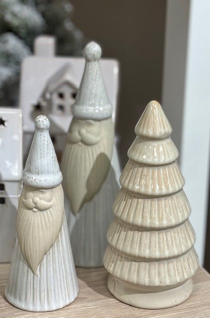 Porzellan - Weihnachtsmann glasiert - WohnSinn