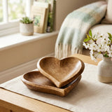 Schale Liefde Herzform – dekoriert im Wohnambiente