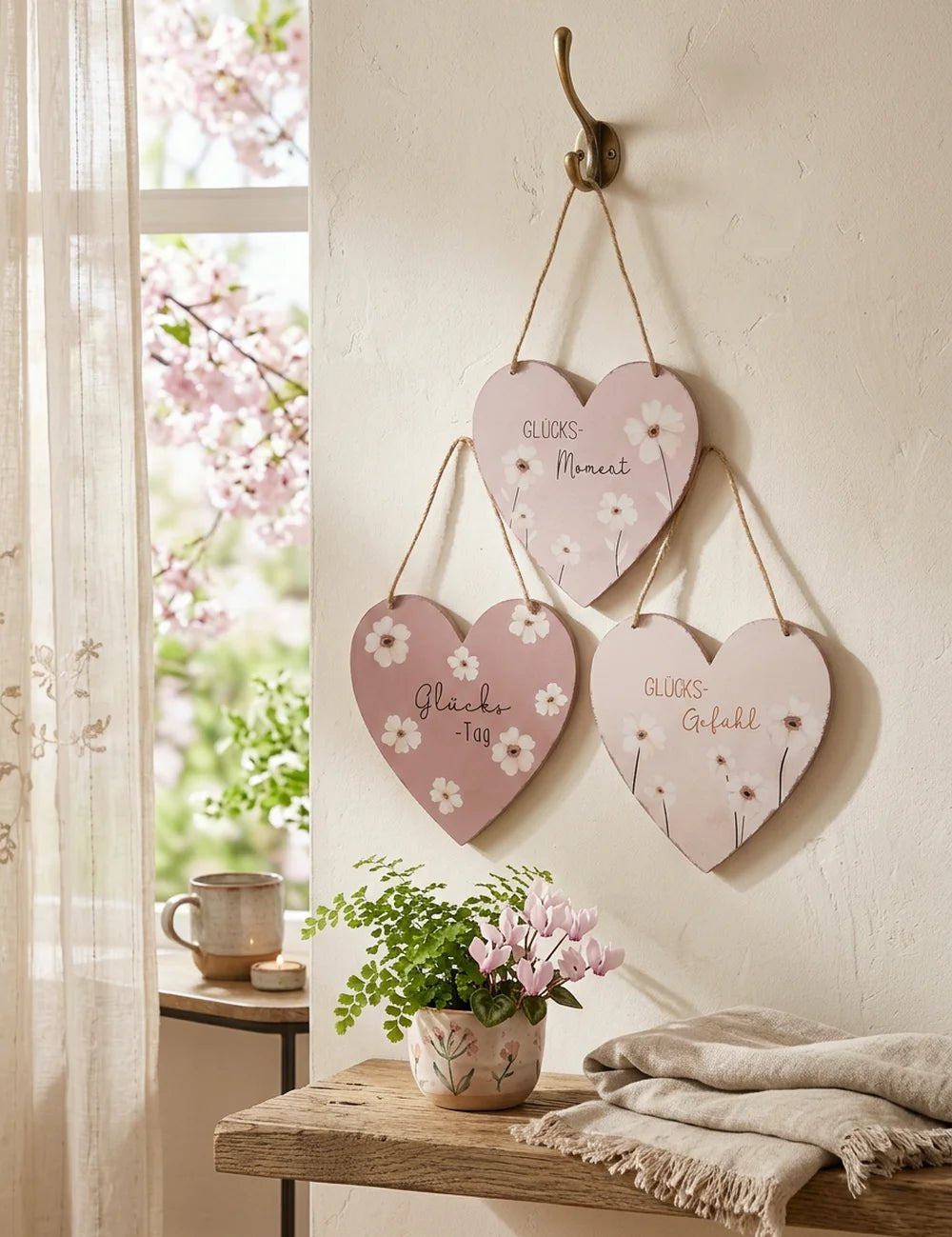 Schild Canea – dekoriert im Wohnambiente