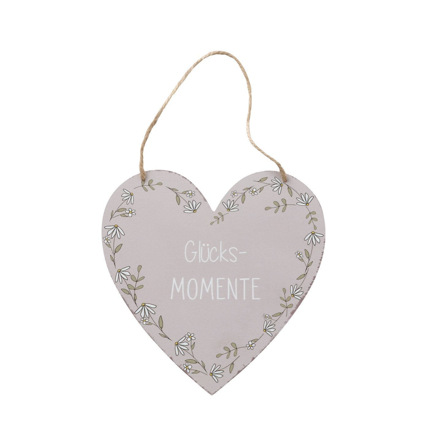 Schild Kamille Herz - WohnSinn