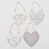 Schild Kamille Herz - WohnSinn